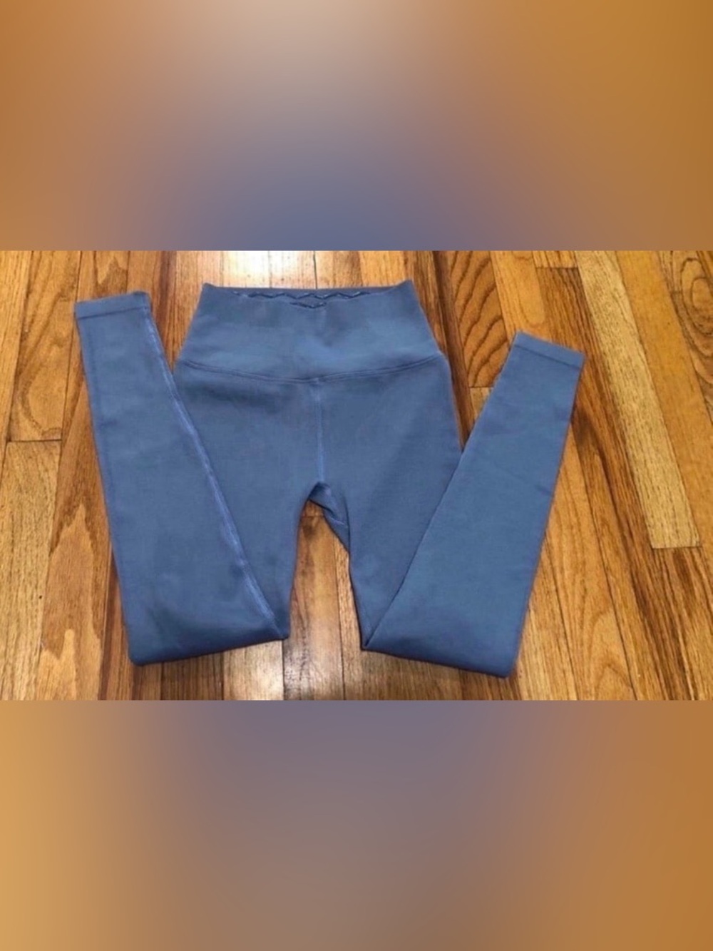 Spiritual gangster love sculpted ribbed leggings